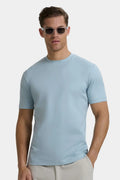 THE DESIO SLIM T-SHIRT - Mild blue