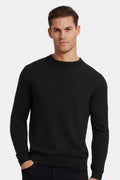 THE SANTONI CREWNECK SWEATER - Black