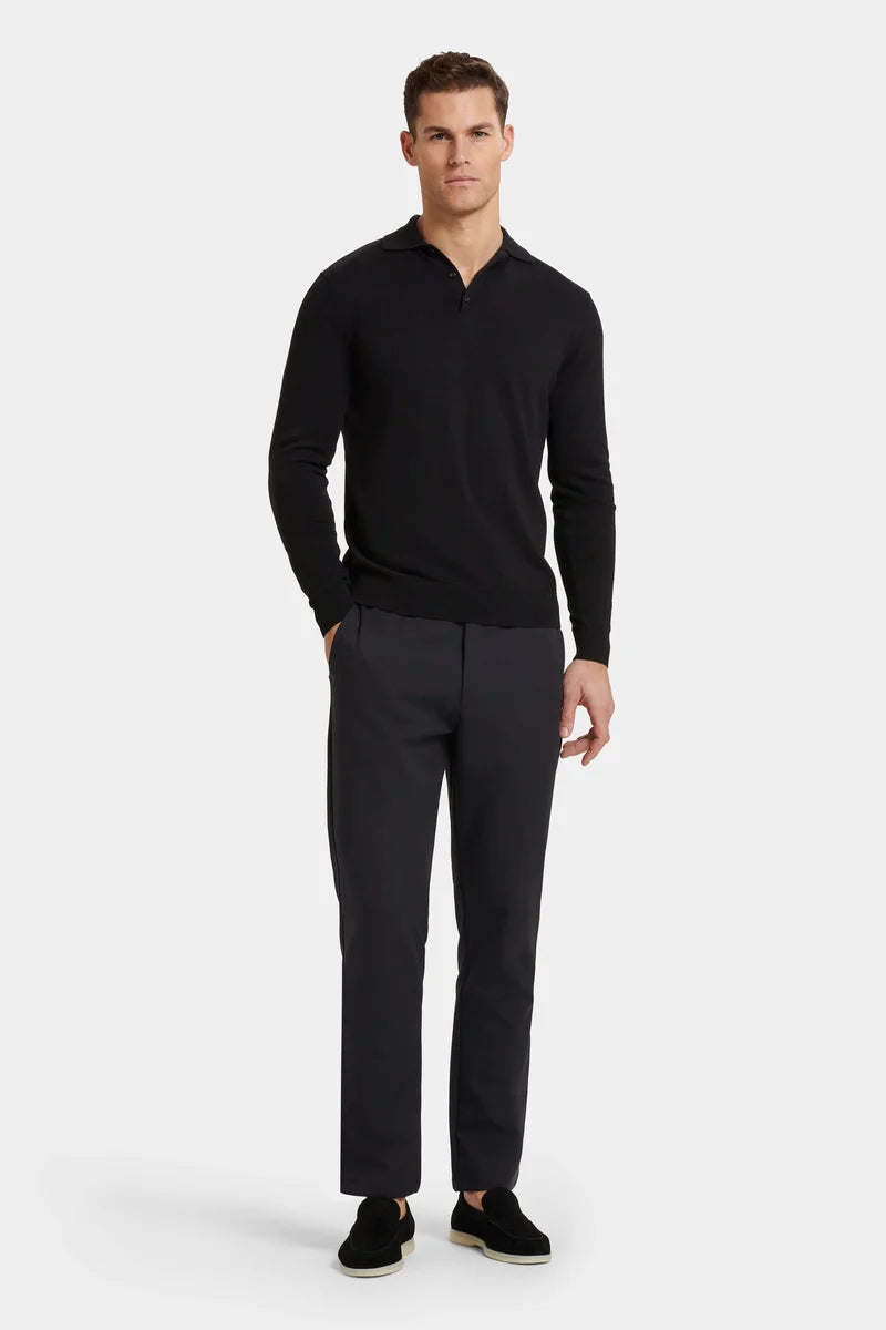 THE SANTONI POLO - Black