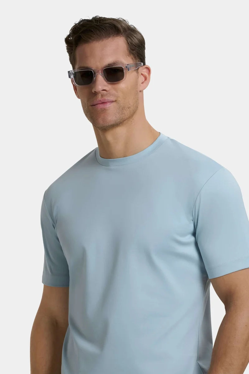 THE DESIO SLIM T-SHIRT - Mild blue