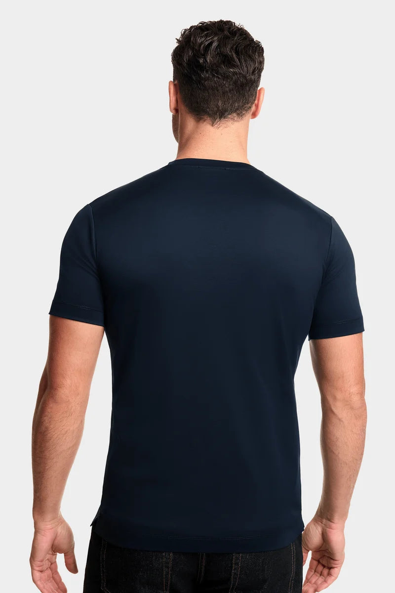 THE DESIO SLIM T-SHIRT - Navy Blue