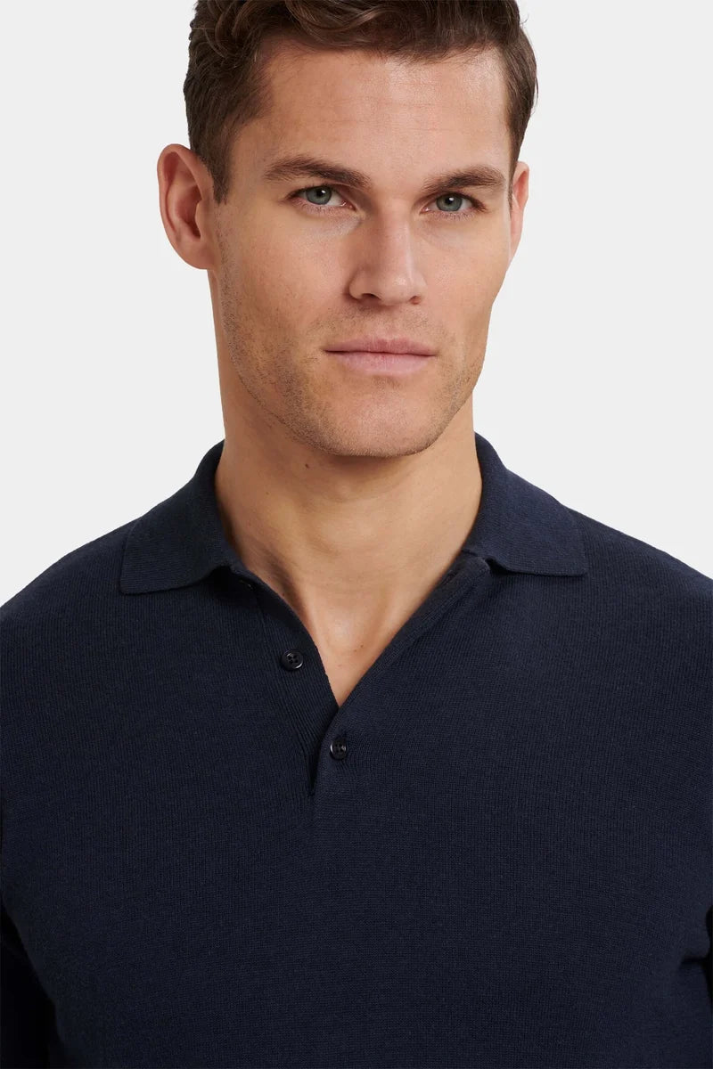 THE SANTONI POLO - Navy Blue