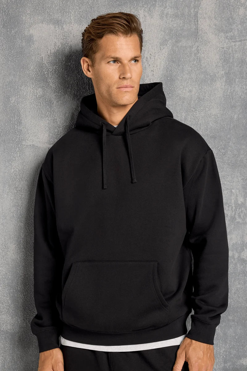THE MILAN OVERSIZED HOODIE - Black