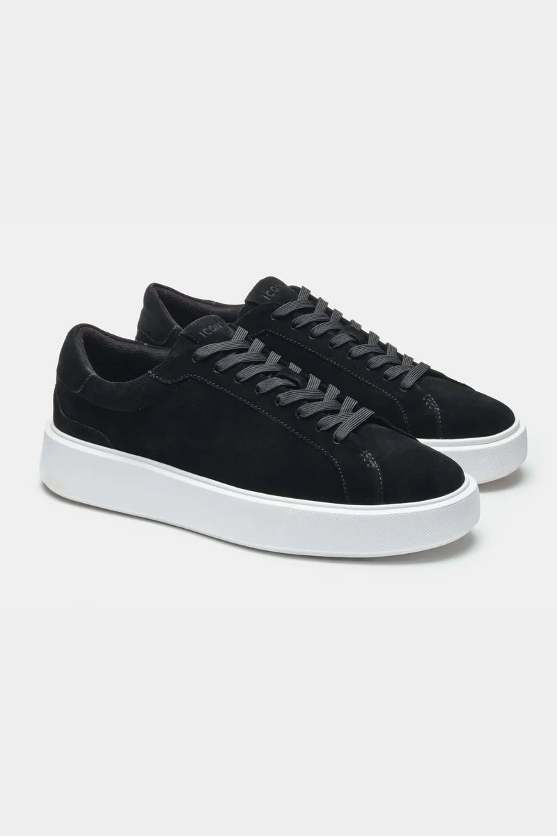 THE CLASSIC SUEDE TRAINER - Black