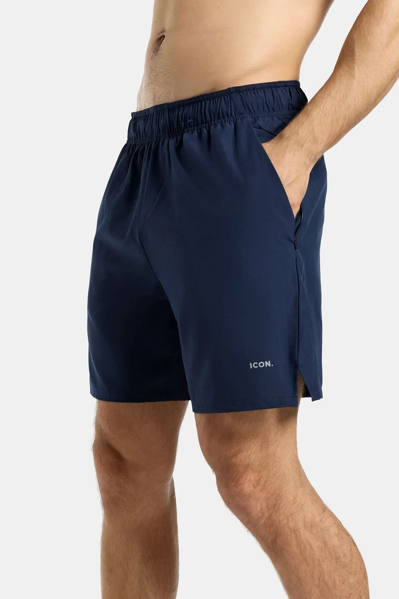 THE ACTIVE 7" SHORTS - Navy Blue