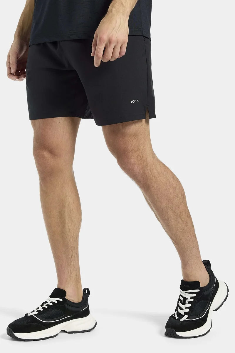 THE ACTIVE 7" SHORTS - Black