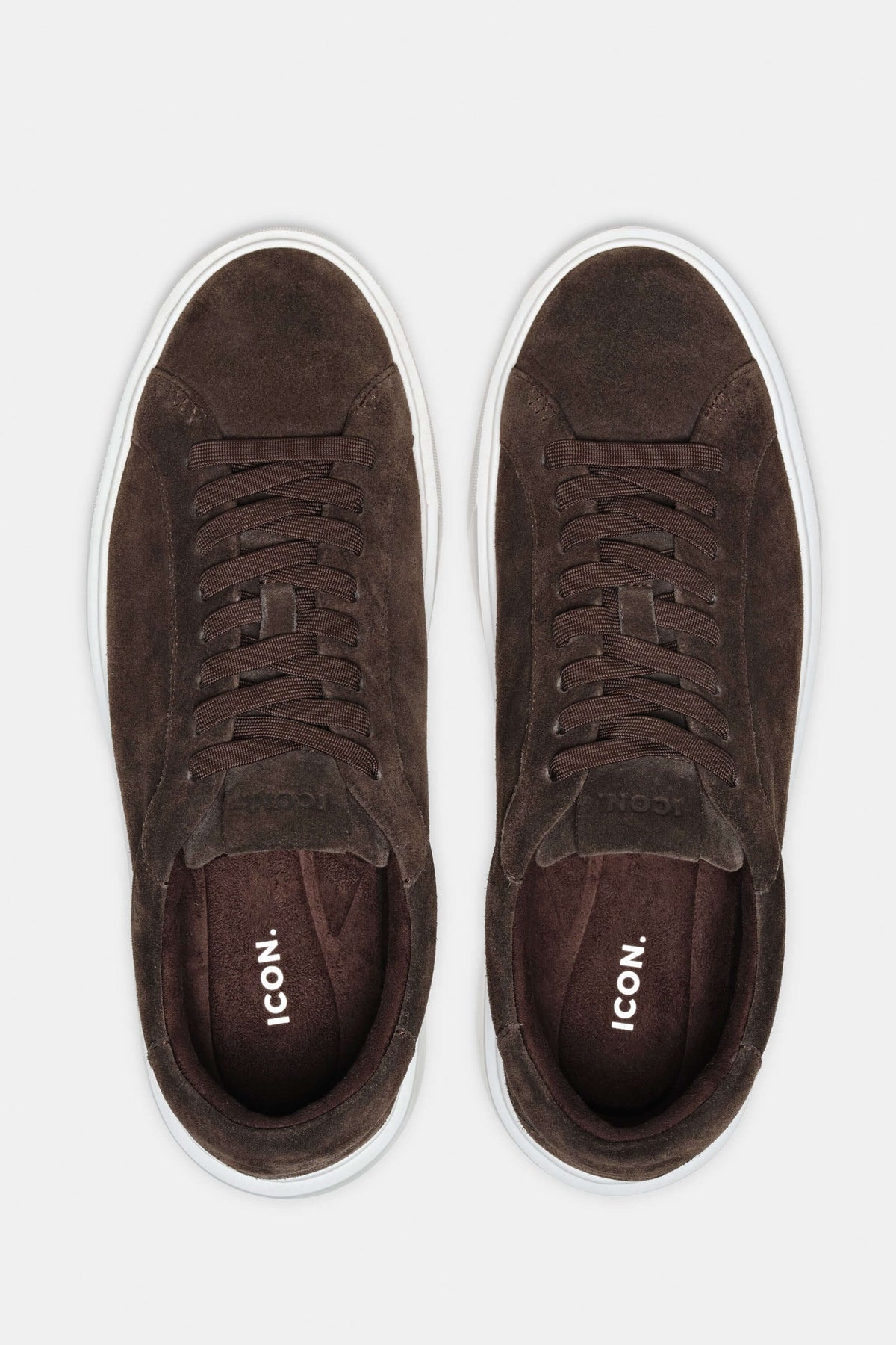 THE CLASSIC SUEDE TRAINER - Dark Brown