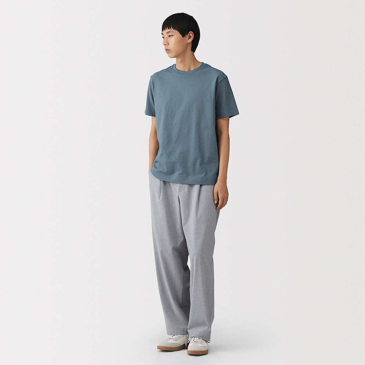 Men's Cotton Short Sleeve Crew Neck T-Shirt