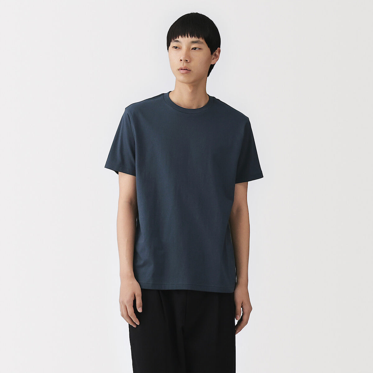 Men's Cotton Short Sleeve Crew Neck T-Shirt