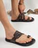 Shein Men's Multi-Strap Overlay Toe-Ring Flip Flops