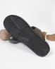 Shein Men's Multi-Strap Overlay Toe-Ring Flip Flops